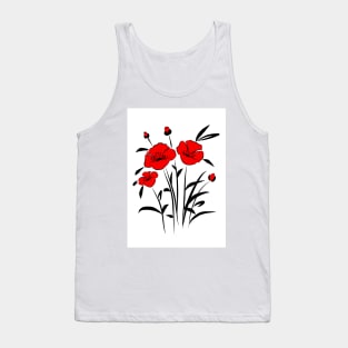 Poppies Tank Top